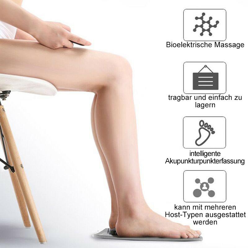 Blaudonau- Nettjade™ Fußmassage Matte mit Pulseffekt