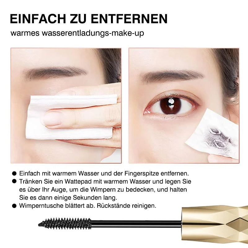 Blaudonau- Flüssige 4D-Wimperntusche