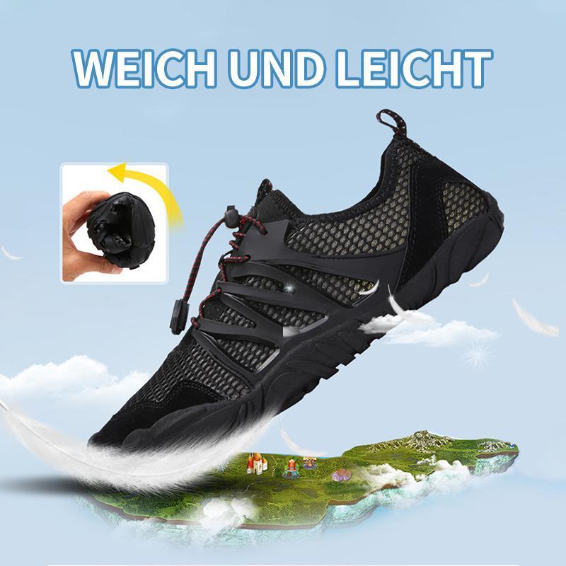 Blaudonau- Herren Sommer atmungsaktives Mesh Quick Dry Outdoor Fitness Wanderschuhe