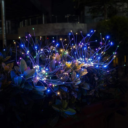 Blaudonau- Solar Feuerwerk Licht Mehrfarbig