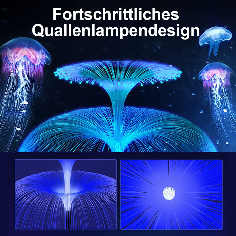 Blaudonau- Solardoppelschichtige Quallenlampe (2 Stück)