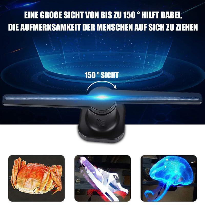 Blaudonau- Kreative 3D Holografische Werbeanzeige