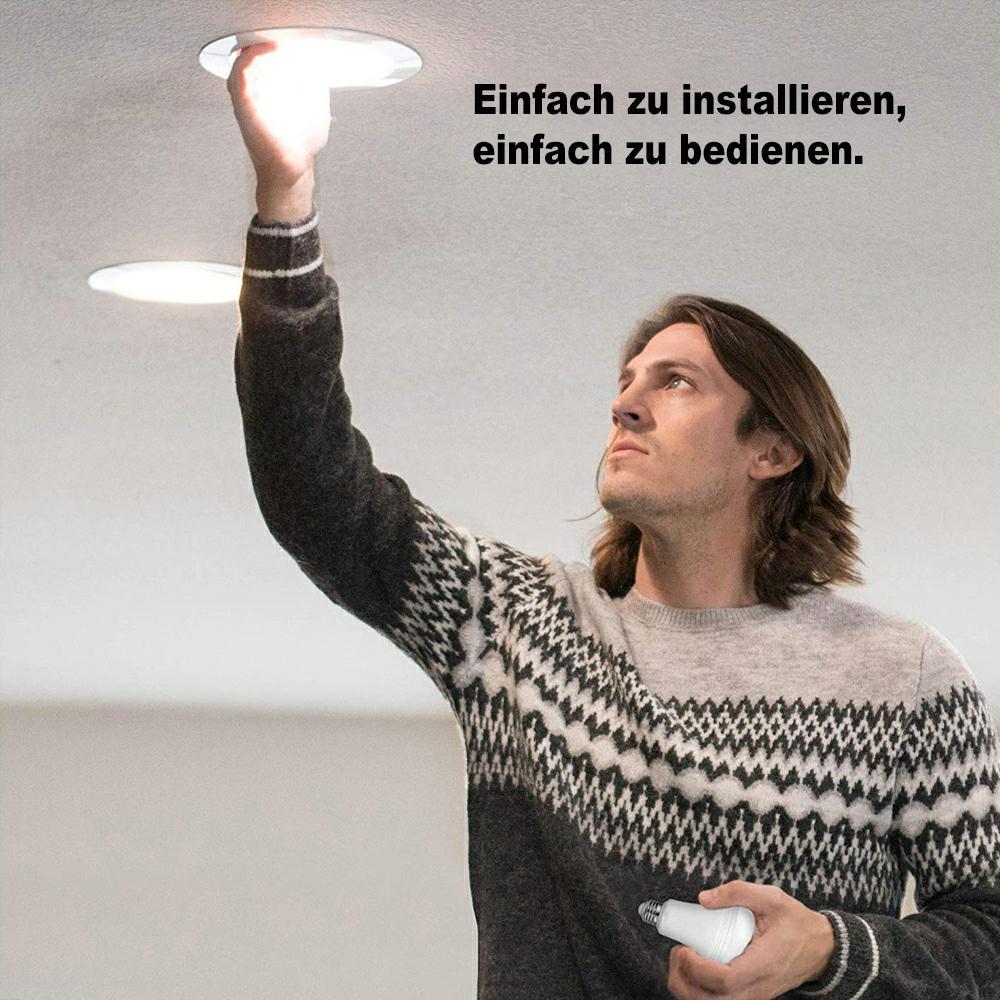 Blaudonau- Wiederaufladbare Notfall-LED-Glühlampe