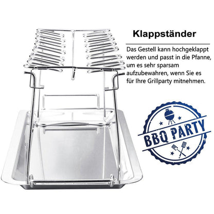 Blaudonau- Grillender Hühnertrommelstockhalter