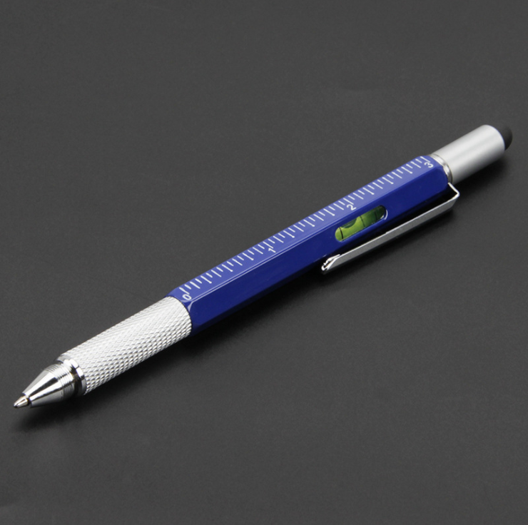 Blaudonau- 7-in-1 Multifunktionaler Schraubendreher-Stift Blau