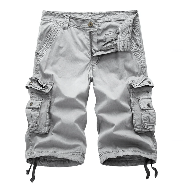 Blaudonau- Stylische, strapazierfähige Cargo-Shorts aus Baumwolle für Herren