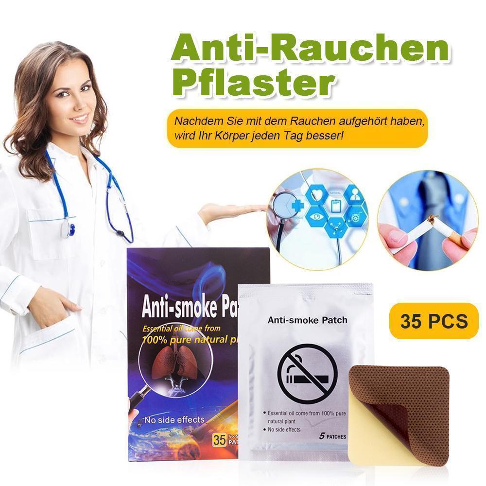 Blaudonau- Anti-Rauchen Pflaster, 5*5 cm, 1 Set (35 Stücke)