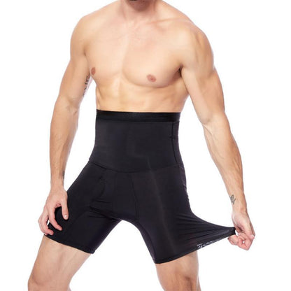 Blaudonau- Nahtlose hohe Taille Shapewear für Männer