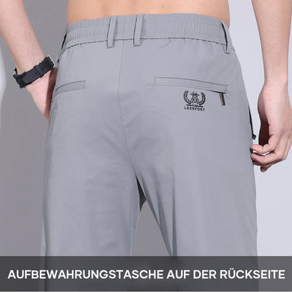 Blaudonau- Herren-Freizeithose aus Eisseide