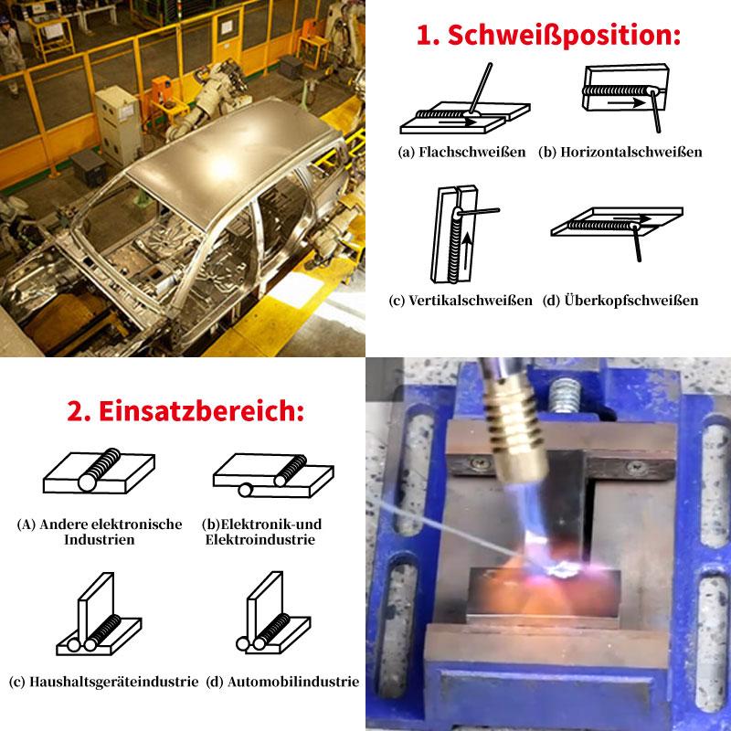 Blaudonau- Saker® Praktische einfache Schweißstäbe