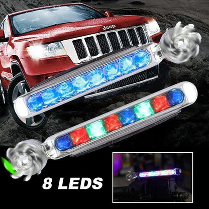 Blaudonau- Auto LED dekorative Lichter Windlichter，2 Stücke