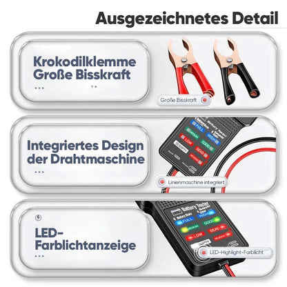 Blaudonau- Multifunktionaler 12-V-Batterietester für Autos