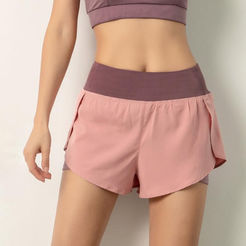 Blaudonau- Damen kurze Sport-Freizeit-Fitness-Shorts