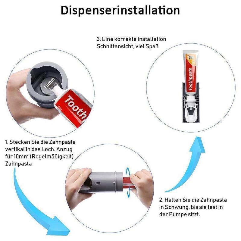 Blaudonau- 2-in-1 Desinfektioner Zahnbürstenhalter