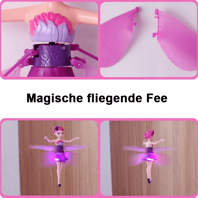 Blaudonau- 50 % Rabatt auf Weihnachtsangebote 🔥 MAGISCHE FLIEGENDE FEENPRINZESSIN-PUPPE