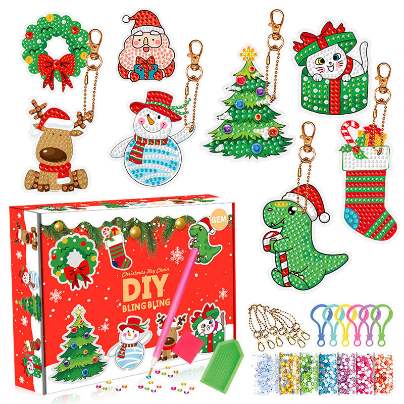 Blaudonau- Christmas Painting Sticker Kit