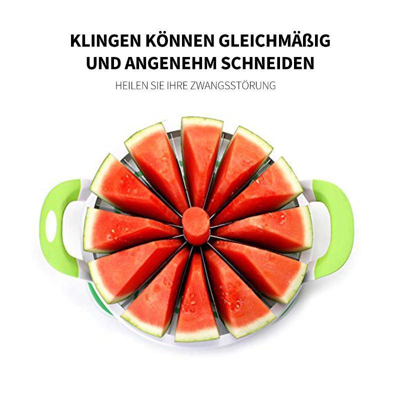 Blaudonau- Multifunktionaler Obst Schneider Wassermelone Messer