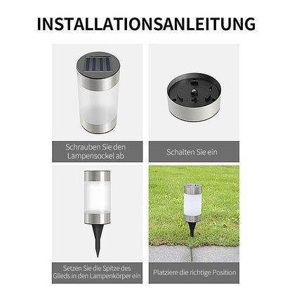 Blaudonau- Solar Mini Gartenlampe