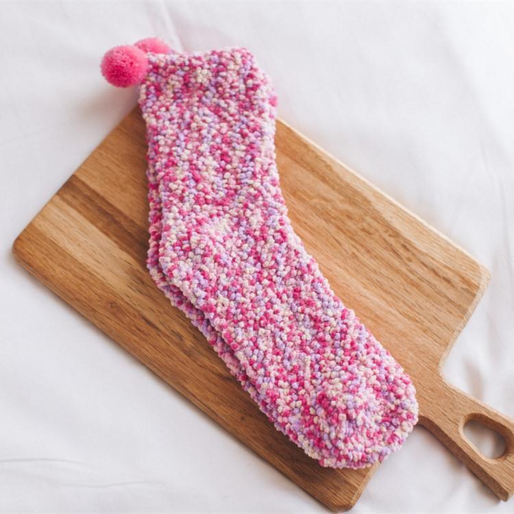 Blaudonau- (🎅FRÜHE WEIHNACHTEN 50 % RABATT) Winter Fuzzy "Cupcakes" Socken mit Geschenkbox