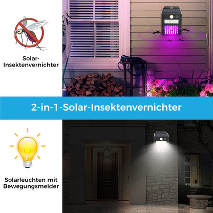 Blaudonau- Solar Mückenvernichter-Wandlampe