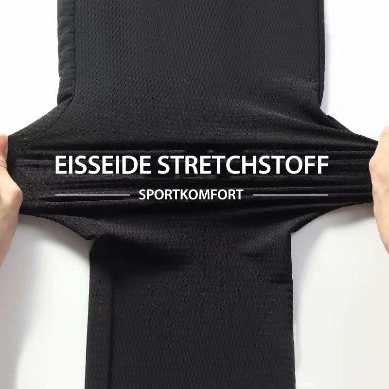 Blaudonau- Männer Eisseide Fitness Elastische Yoga Hose