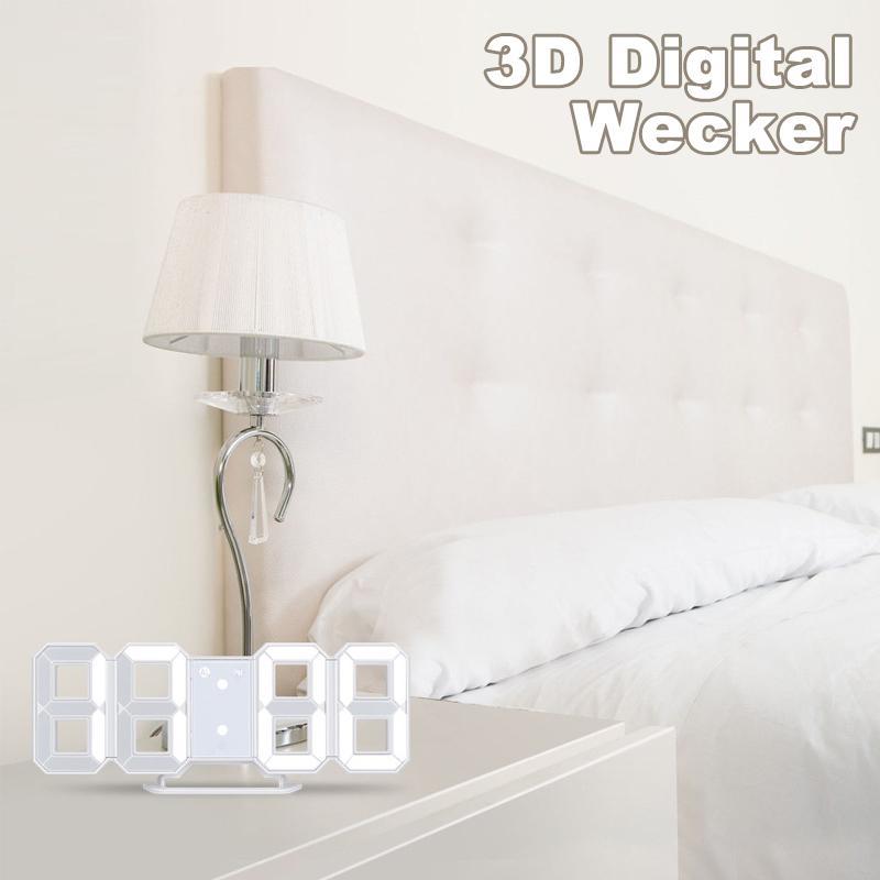 Blaudonau- Digitaler Wecker der intelligenten Stereouhr 3d