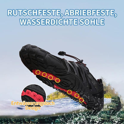 Blaudonau- Herren Sommer atmungsaktives Mesh Quick Dry Outdoor Fitness Wanderschuhe