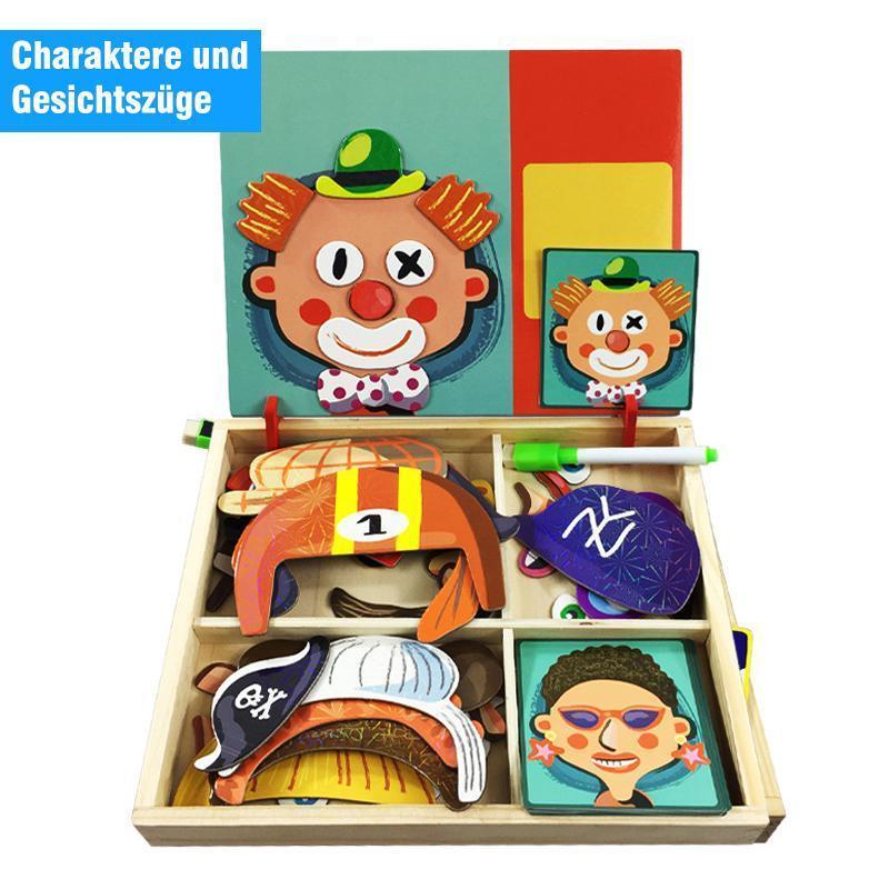 Blaudonau- Magnetic Puzzle-Box - Vorschulerziehung Spielzeug