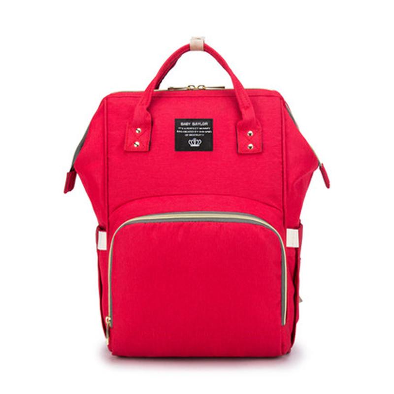 Blaudonau- Mehrzweck-Babytasche Rot