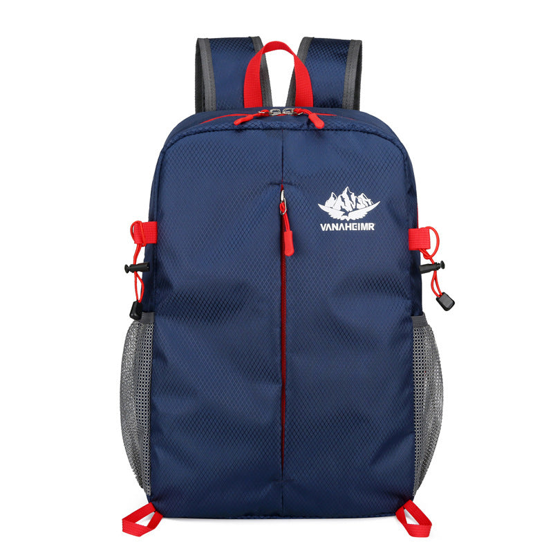 Blaudonau- Faltbarer Rucksack Marineblau