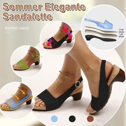 Blaudonau- Sommer Elegante Sandalette für Frauen