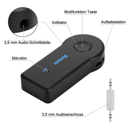 Blaudonau- Mobiler Auto Bluetooth-Adapter