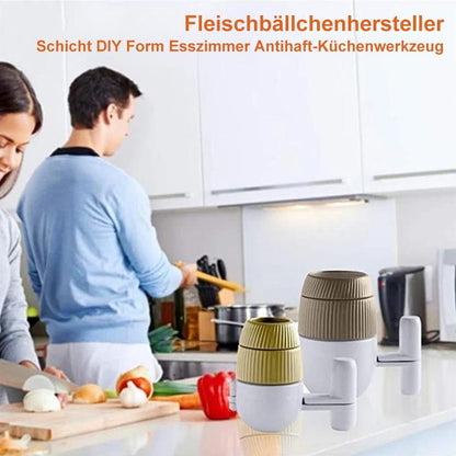 Blaudonau- DIY Fleischbällchenform(2 Stück)