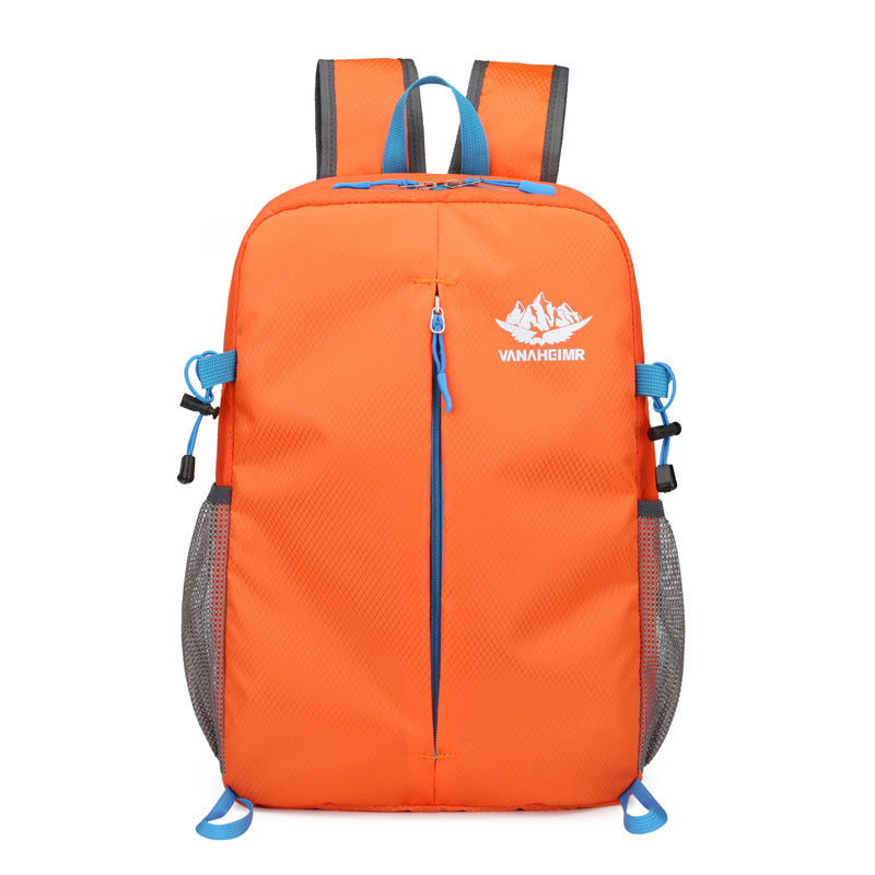 Blaudonau- Faltbarer Rucksack orange