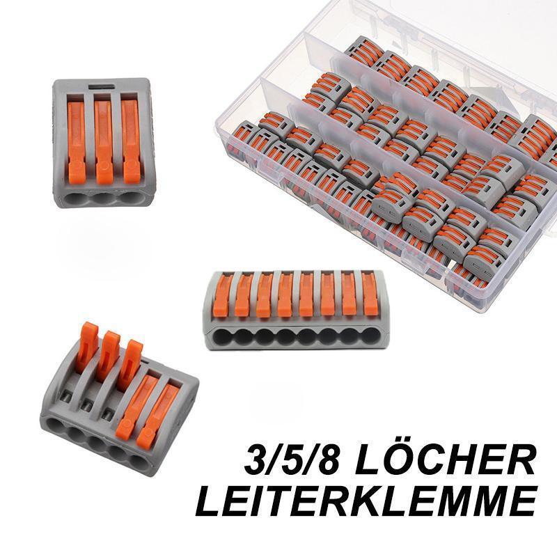 Blaudonau- Universal-LED-Kabelstecker für die schnelle Verkabelung(10 Pcs) 8-stellig