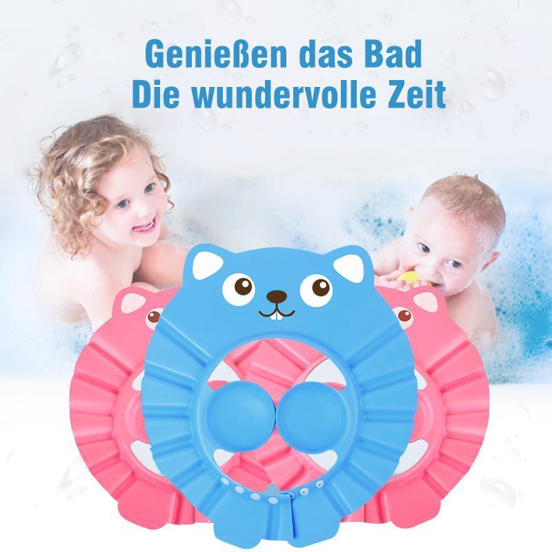 Blaudonau- Einstellbare multifunktionale Baby Baden Kappe