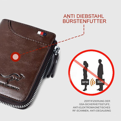 Blaudonau- RFID Blocking Wallet für Herren