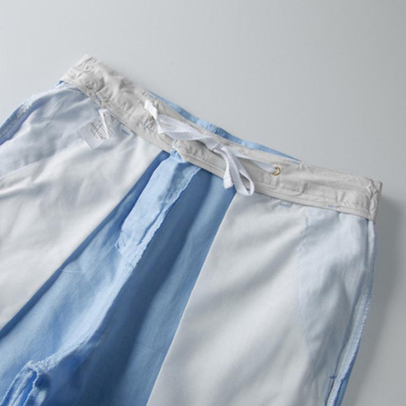 Blaudonau- Herren Shorts aus Leinen & Baumwolle