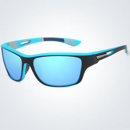 Blaudonau- Blendfreie Outdoor-Sportsonnenbrille mit polarisierten Gläsern