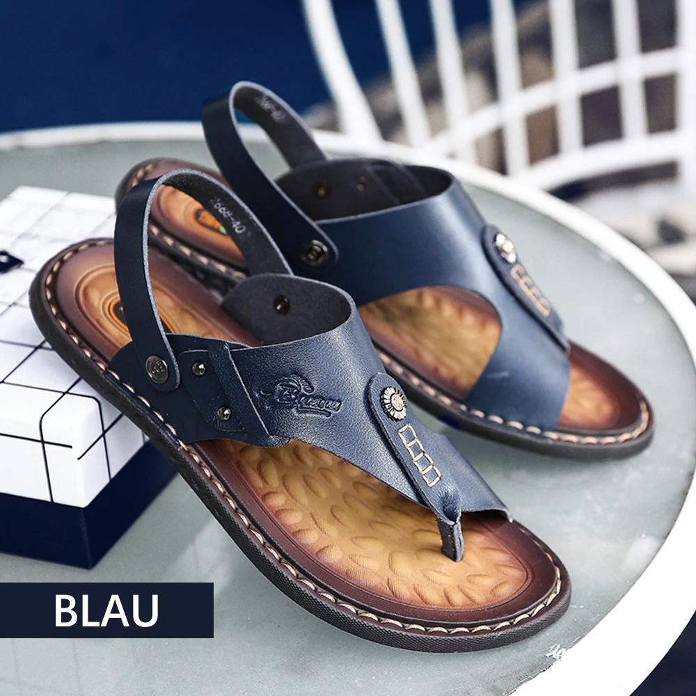 Blaudonau- Männer 2- in- 1 Pantoffeln und Sandalen