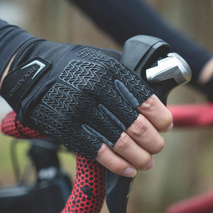 Blaudonau- Fahrradhandschuhe mit halben Fingern