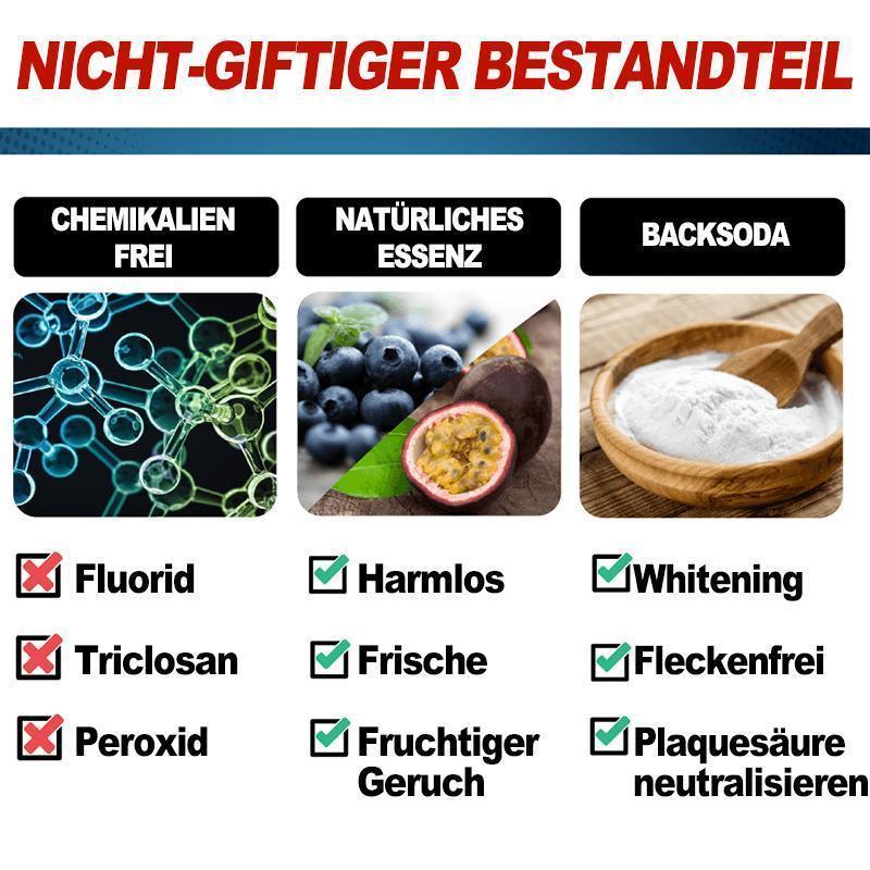 Blaudonau- Intensive Fleckenentfernung Whitening Zahnpasta