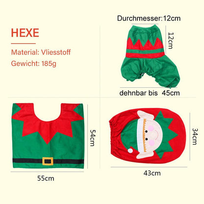 Blaudonau- Weihnachten Toilettensitz Abdeckung Dekorationen