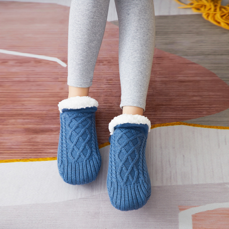 Blaudonau- (🎅FRÜHWEIHNACHTSVERKAUF – 50 % RABATT) Rutschfeste Thermosocken für den Innenbereich