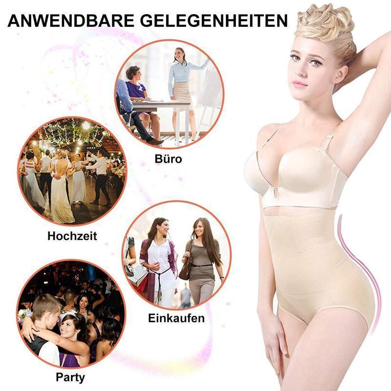 Blaudonau- Damen Miederpants formender Miederslip Bauchweg Unterhose Shapewear