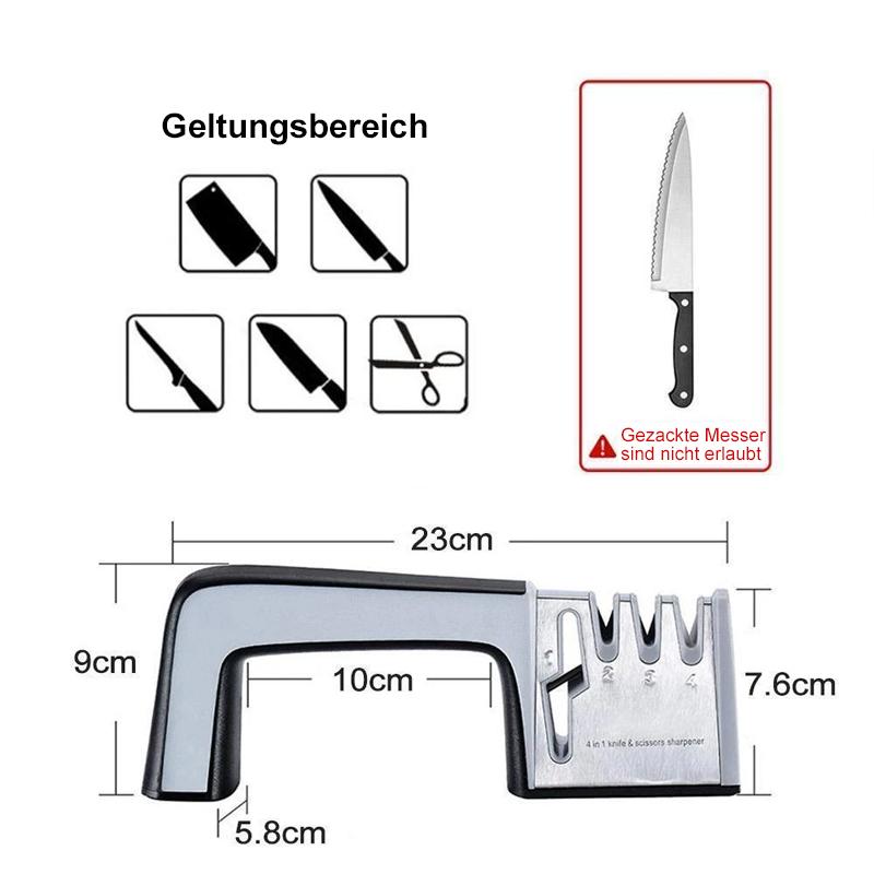 Blaudonau- 4 IN 1 MESSER SCHÄRFER