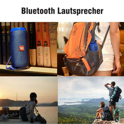 Blaudonau- Tragbarer Mini-Lautsprecher ( Bluetooth / Micro SD / AUX )