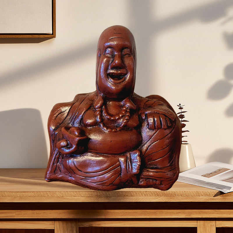 Blaudonau- Umgedrehter Buddha Ornament