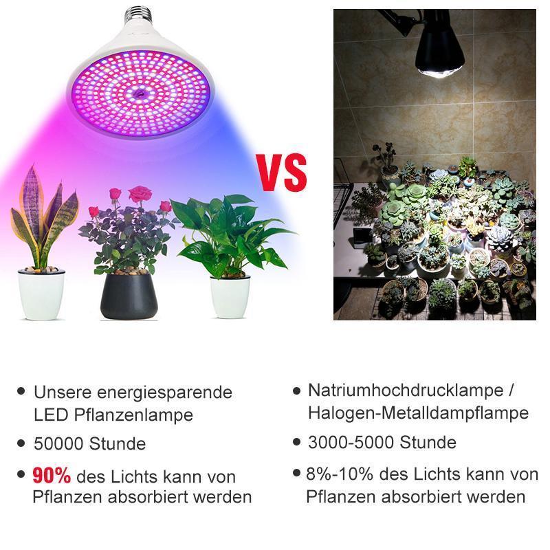 Blaudonau- Zimmerpflanzen LED Pflanzenlampe mit Klammer