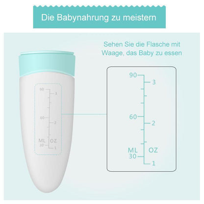 Blaudonau- Löffel Flasche, Baby Fütterung Hilfsmittel